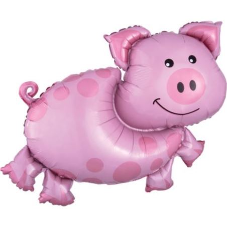 Balon foliowy "Świnka"