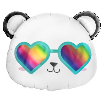 Balon foliowy Happy Panda, 57x79 cm Balon foliowy Happy Panda, 57x79 cm
