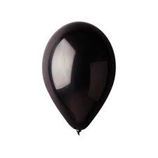 Balon G110 pastel 12" - "czarny" / 100 szt.