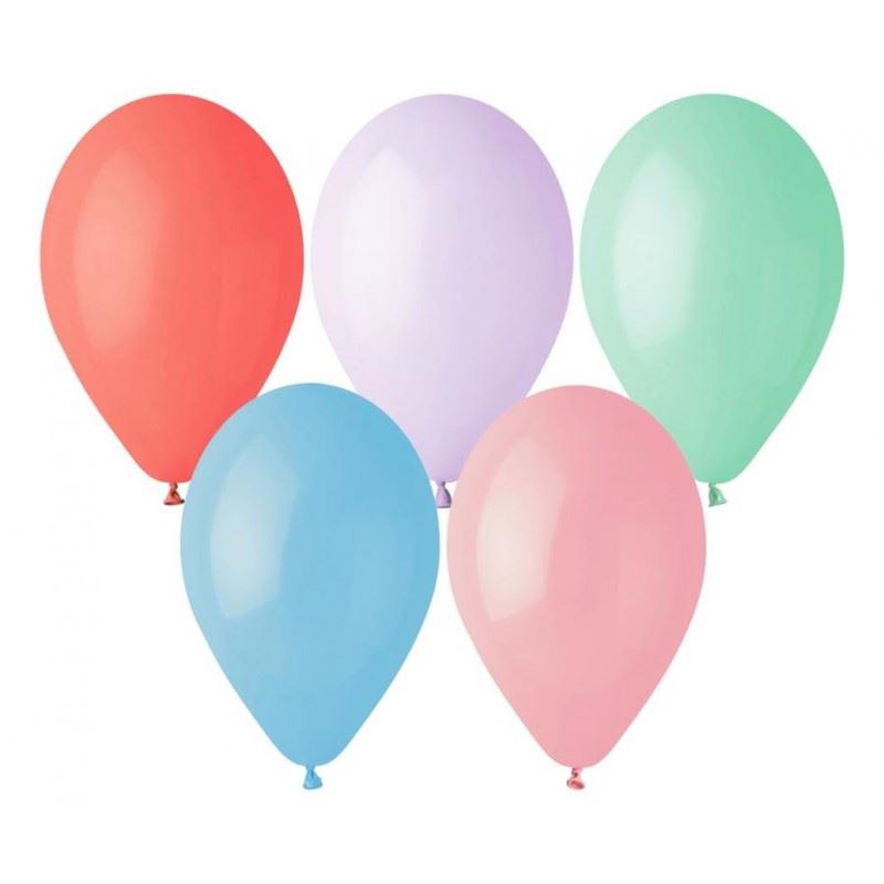 Balony G110 pastel 12" - mix Macaron/ 100 szt. Balony G110 pastel 12" - mix Macaron/ 100 szt.