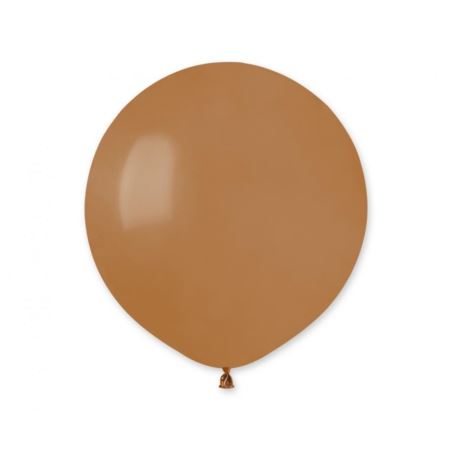 Balony G19 pastel 19" - Mocha Brown 076 / 25 szt.