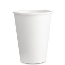 Kubki papierowe 300ml białe 100% papier