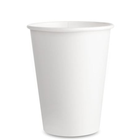 Kubki papierowe 300ml białe 100% papier