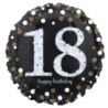 Balon foliowy holograficzny 18 lat, 43cm