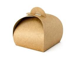 Pudełeczka, kraft, 6x6x5,5cm Pudełeczka, kraft, 6x6x5,5cm