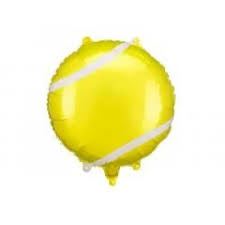 Balon foliowy Piłka tenisowa, 35x35 cm