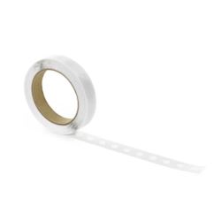 Kropki klejowe dwustronne, 12mm, bezbarwny