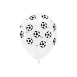 Balony Eco 33 cm pastelowe, Piłki, biały