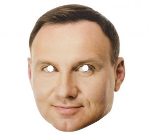 Maska papierowa "Andrzej Duda" Maska papierowa "Andrzej Duda"