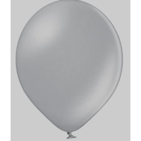 Balony B105 / 12"  Metallic Sliver 100 szt.