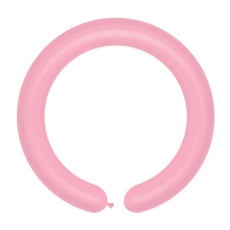 Balon D4 - "Rurki włoskie "(różowy)/100szt.