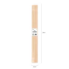 Organza gładka szampańska 0,36x9m Organza gładka szampańska 0,36x9m