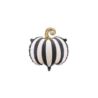Balon foliowy Dynia w paski, 39x38 cm