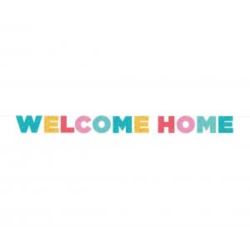 Girlanda papierowa Welcome home, 250 cm