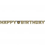 Baner "Happy Birthday" uroczysto