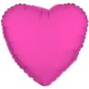Balon foliowy serce różowy neon 43cm