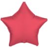 Balon foliowy gwiazdka koralowy neon 43cm