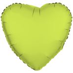 Balon foliowy serce zielony neon 43cm