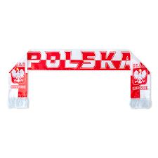 Szalik kibica Polska 14x145 cm