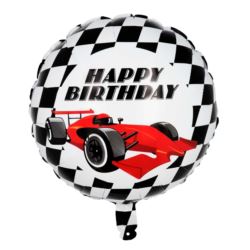 Balon foliowy Speed Happy Birthday, 46 cm