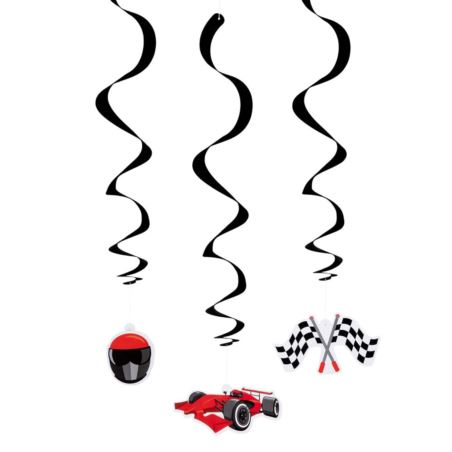 Zestaw dekoracyjny Racing, 3 wzory, 85 cm