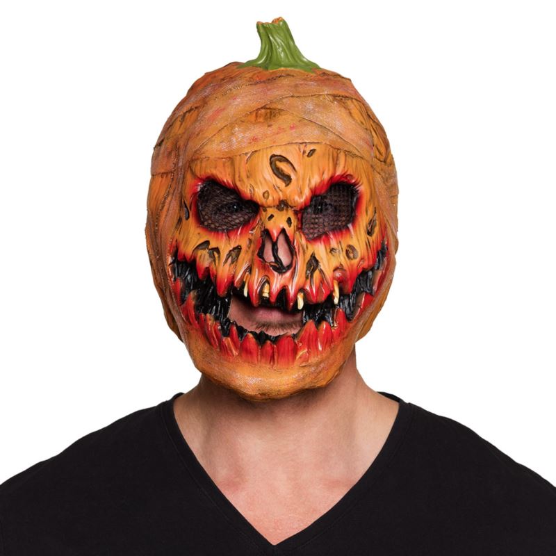 Maska lateksowa DYNIA na Halloween