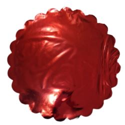 Serweta - Kryza 60 cm. czerwona Metal 50 szt.