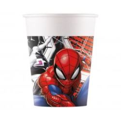 Kubeczki papierowe Spiderman World Of Web, 200 ml.