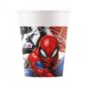 Kubeczki papierowe Spiderman World Of Web, 200 ml.