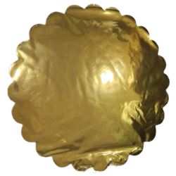 Serweta - Kryza 60 cm. złota Metal 50 szt.
