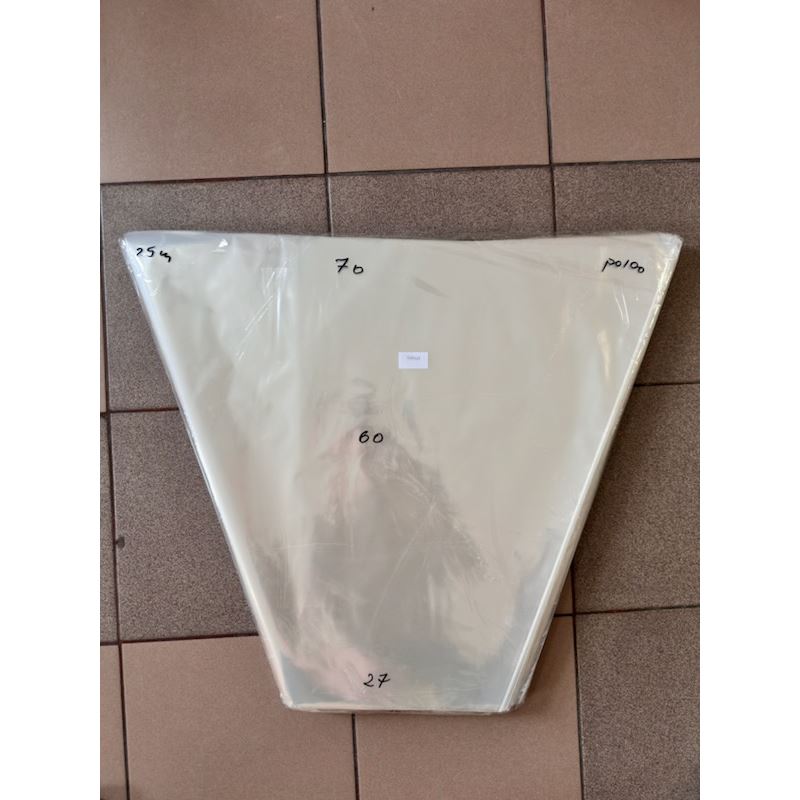 Folia do kwiatów cienka 60x70x27 100 szt.