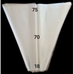 Folia do kwiatów gruba 70x75x18  100 szt.