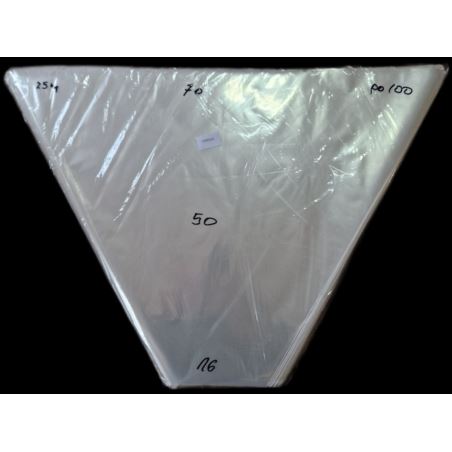 Folia do kwiatów cienka 50x70x16  100 szt.