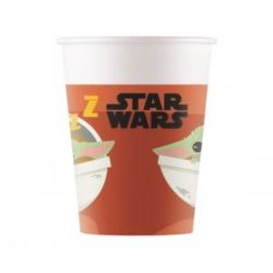 Kubeczki papierowe Star Wars Mandalorian, 200ml