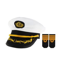 Czapka marynarza, z pagonami