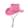 Kapelusz kowbojski różowy
