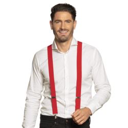 Szelki klasyczne czerwone