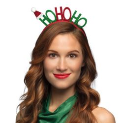 Opaska na głowę HO HO HO