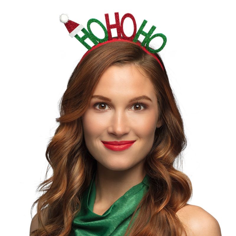 Opaska na głowę HO HO HO