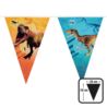 Girlanda flagi Dinozaury, 30 x 20 cm, 6 m.