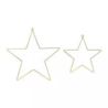 Metalowe zawieszki dekoracyjne Gwiazdy