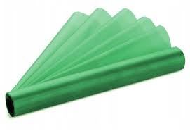 Organza Gładka, sz. zieleń, 0,36 x 9m