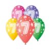 Balony Premium Hel z nadr 7, 13 cali/ 5 szt.