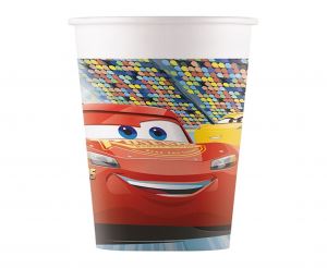 Kubeczki papierowe (WM), Cars 3 (Disney), 200ml, 8