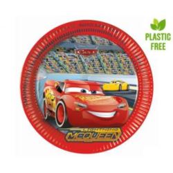 Talerzyki papierowe Cars 3 (Disney),23cm