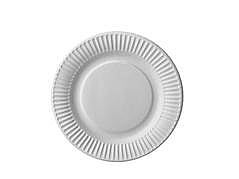 Talerze papierowe 22,7cm białe 100 sztuk