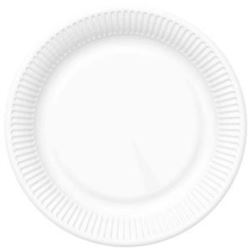 Talerze papierowe brązowe 18cm 50szt