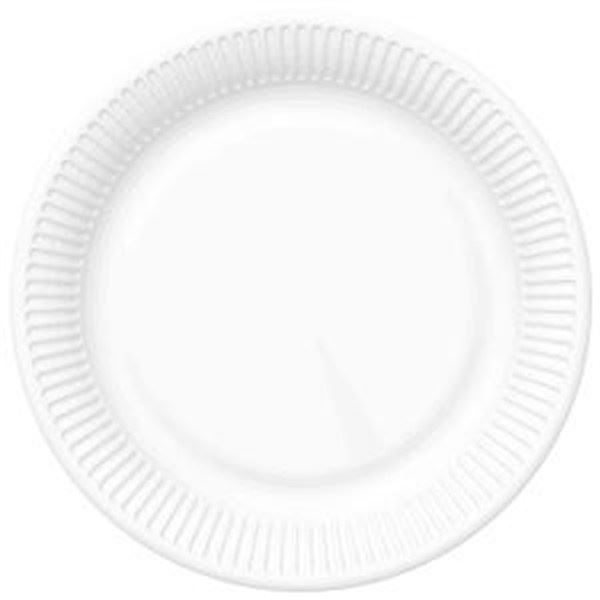 Talerze papierowe brązowe 18cm 50szt