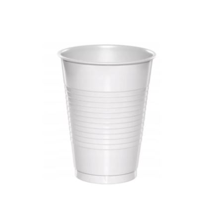 Kubki plastikowe 200ml białe