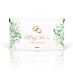 Pudełko mini drewno Ślub